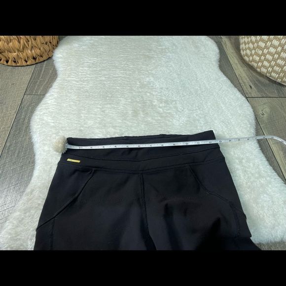 Lole Black Cropped Workout Athletic Leggings - Picture 5 of 7